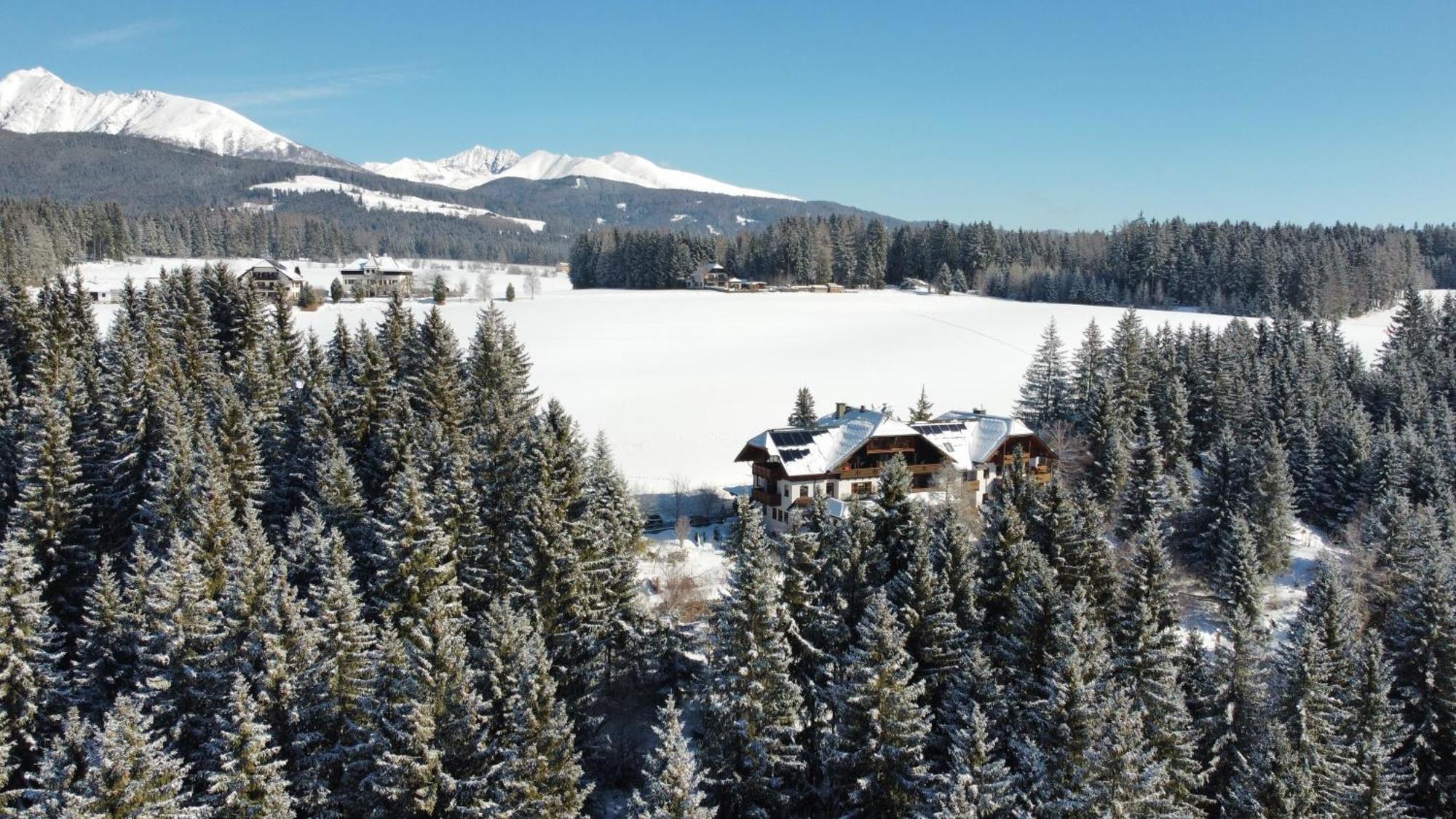Hotel Haeuserl Im Wald Mariapfarr Bagian luar foto